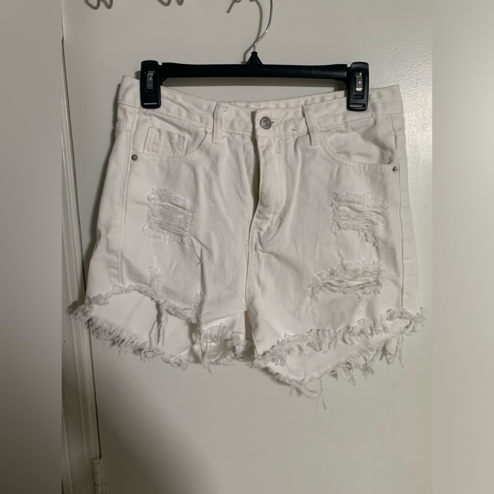 White Shein Shorts